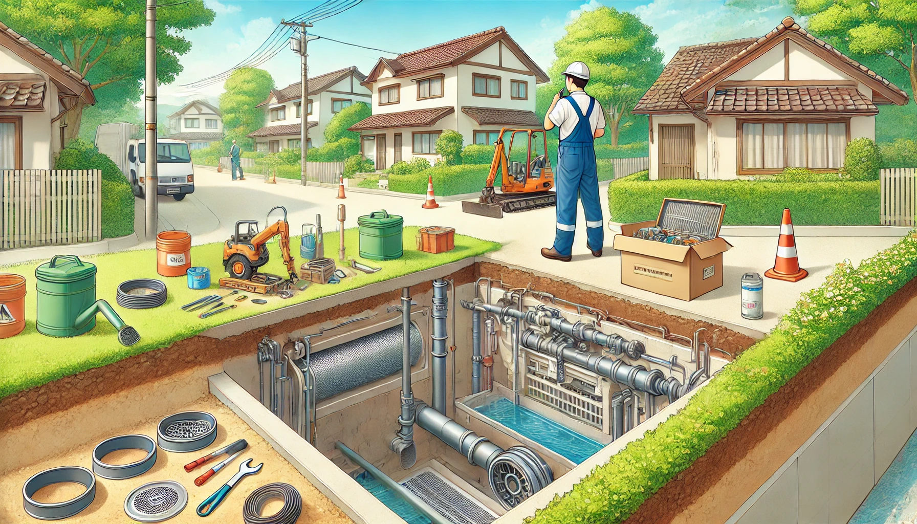 【雨水を地中に】浸透枡の基礎知識|役割・メリット・デメリットを徹底解説! | 浄化槽入門blog