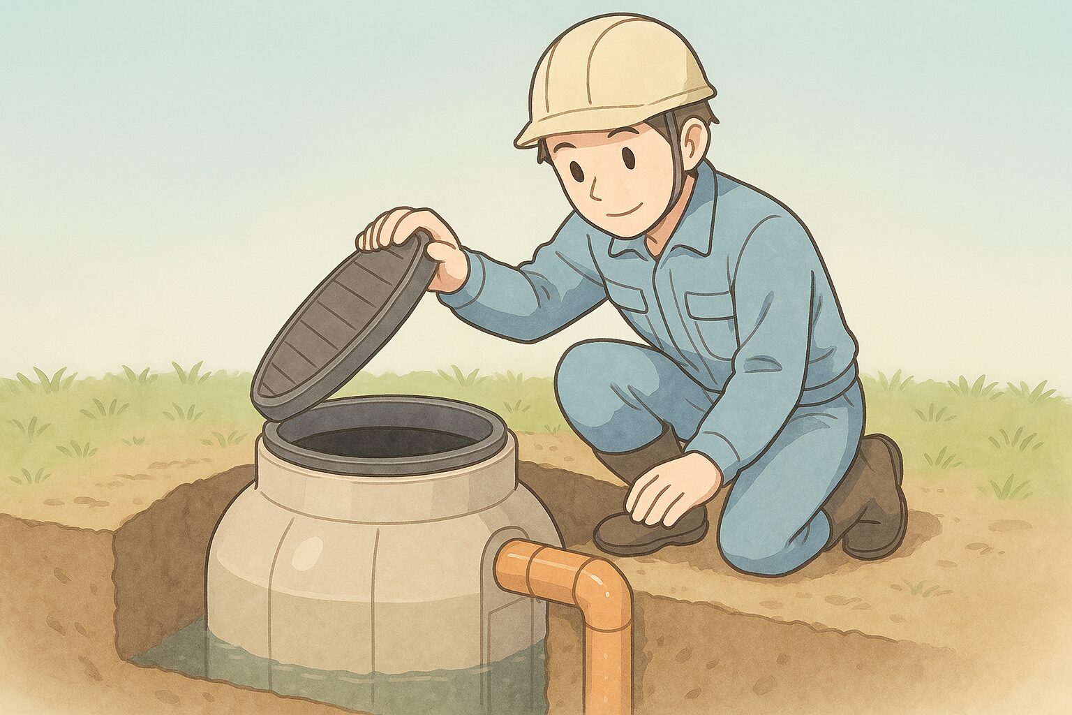 浄化槽のメンテナンス