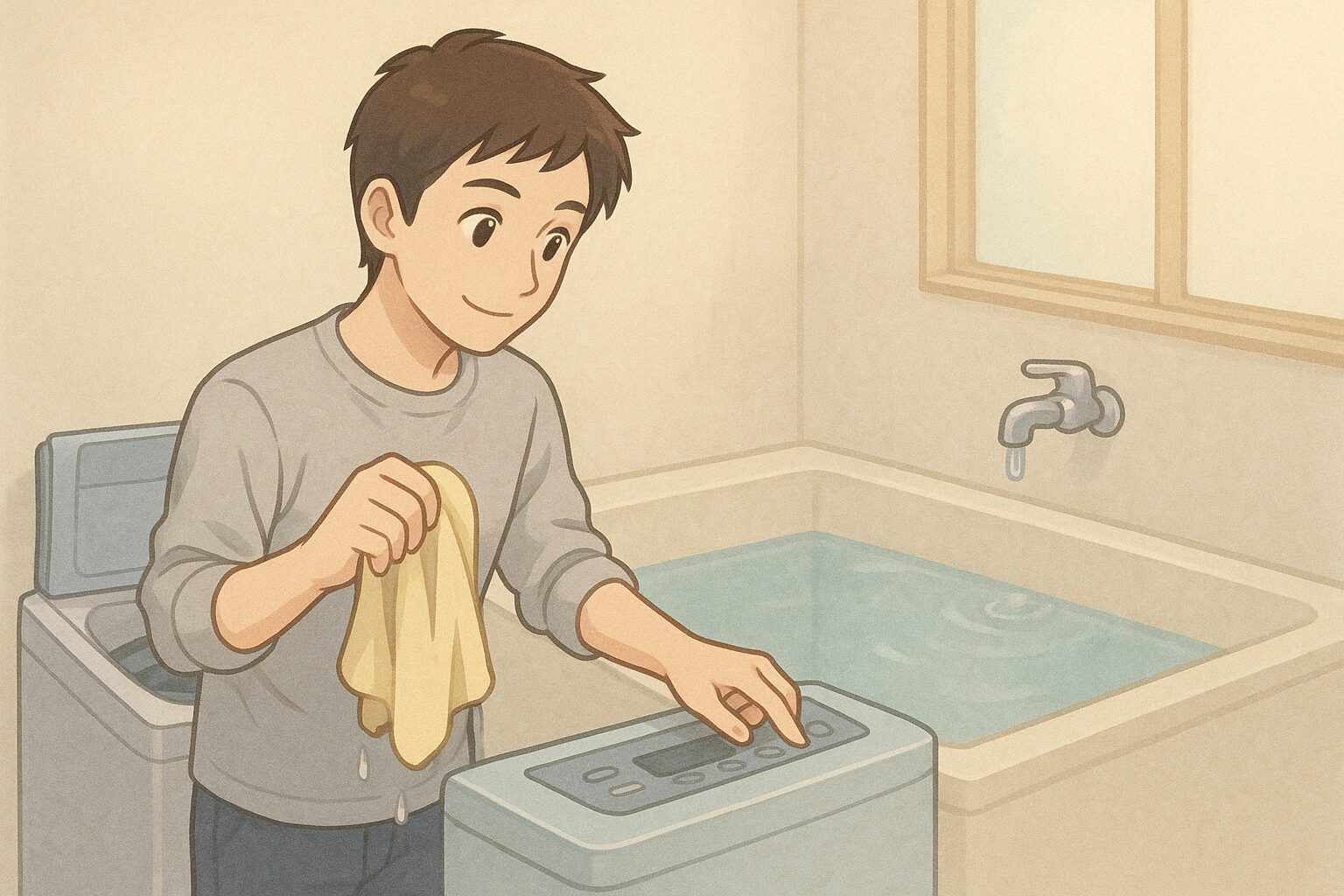 洗濯・お風呂での対策