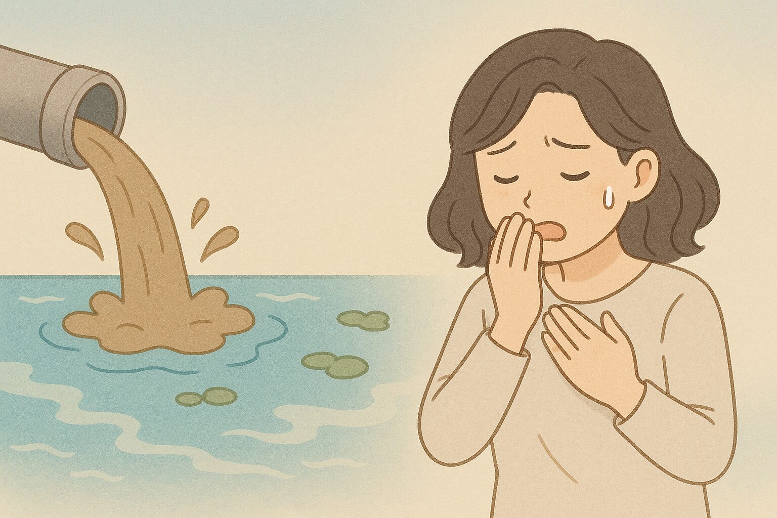 人々の健康に迫る水質汚染のリスク