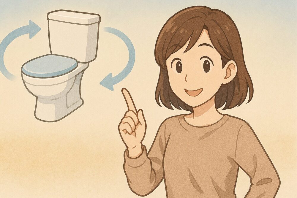 トイレを流すとたどり着く場所