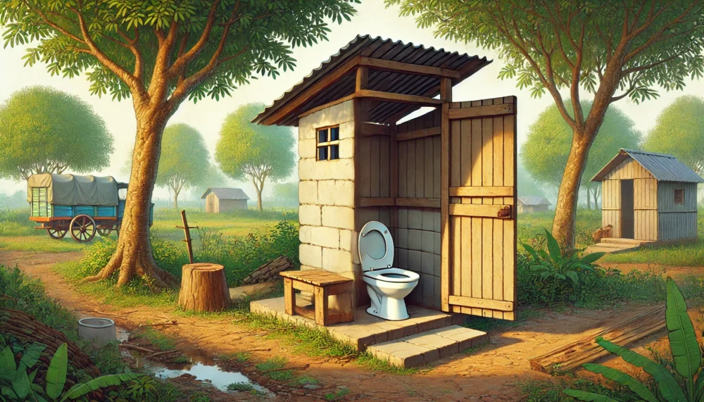 汲み取り式トイレ