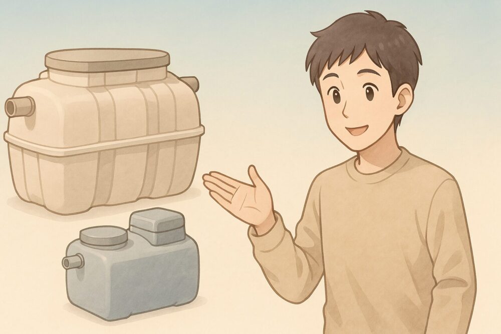 浄化槽の種類と違い
