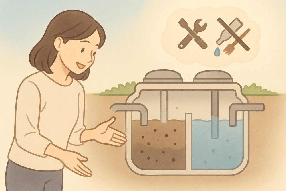 浄化槽本体の寿命は20〜30年と言われている